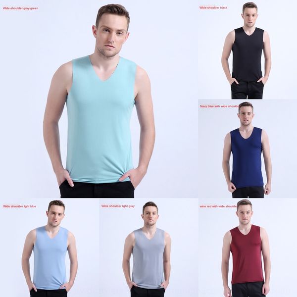 

ice шелковый бесшовные мужские мужские летние пригонки плотно молодежный спортивный барьер белье жилет жилет без рукавов белье майка, White;black