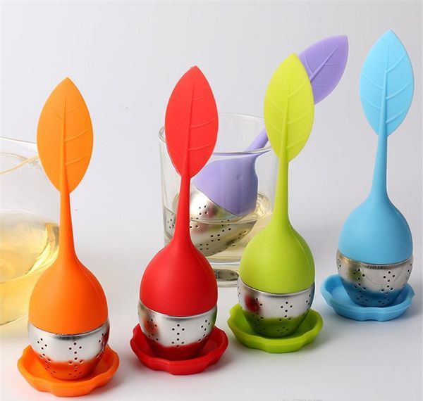 

silicon tea infuser leaf silicone infuser with food grade make tea bag filter creative stainless steel tea strainers dhl xhbtq