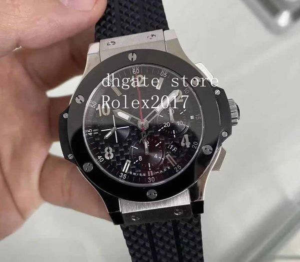 

8 colour 44mm men's factory automatic sapphire chronometer master bezel men sport mechanical watches wristwatches, Slivery;brown