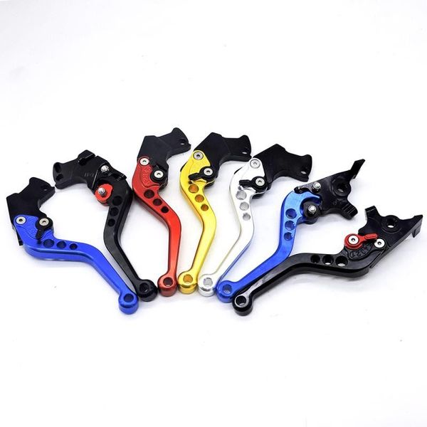 

cnc universal motorcycle scooter brake lever front disc rear drum adjustable brake clutch handle for bajaj pulsar 200