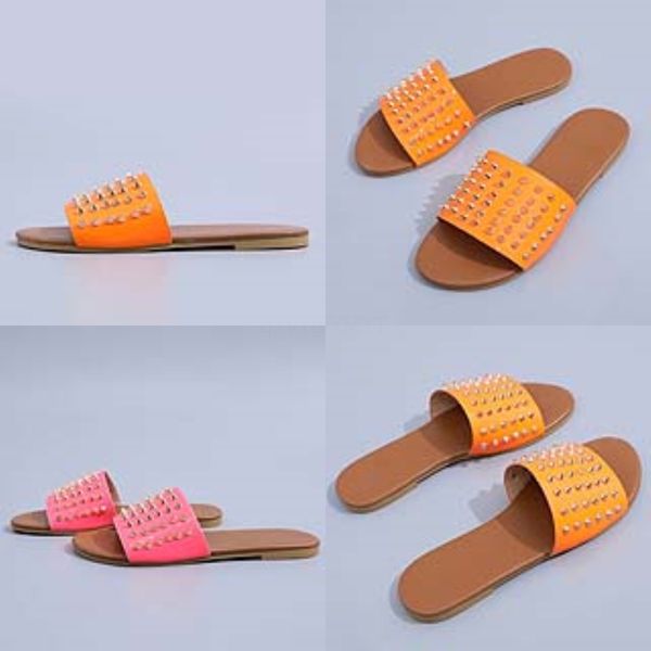 

female soes ladies' slippers slides rubber flip flops med 2020 soft flat summer dener aiian fasion tpr c25#466, Black