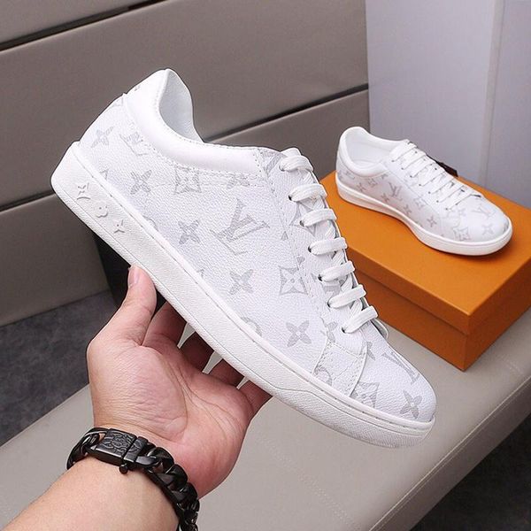 

luxembourg sneaker mens shoes fashion lightweight outdoor walking sneakers comfortable casual plus size lace -up men shoes scarpe da uomo, Red;white