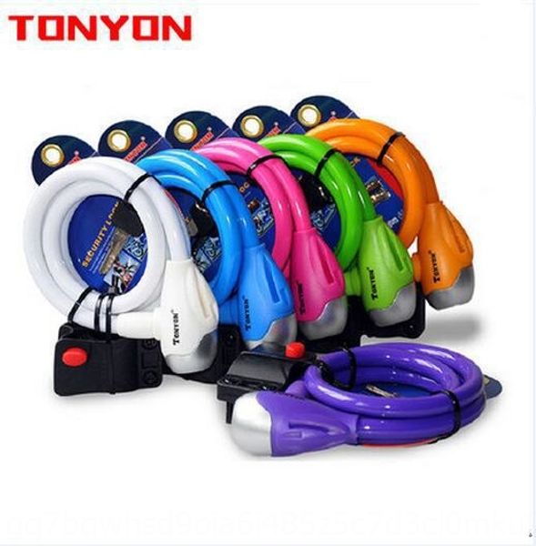 

jh7tl tonyon universal ty-561 anti-theft bicycle bicycle mountain bike dead-speed car color lock anti-theft lock cycling equipment accessori
