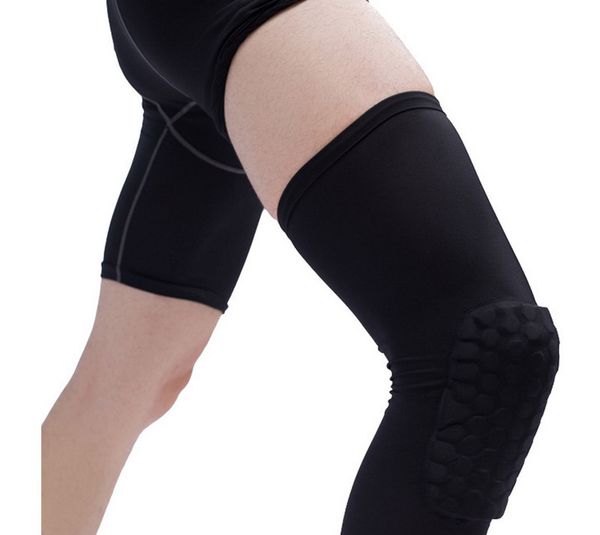 

honeycomb sports safety tapes volleyball basketball knee pad compression socks knee wraps brace protection fashion accessories