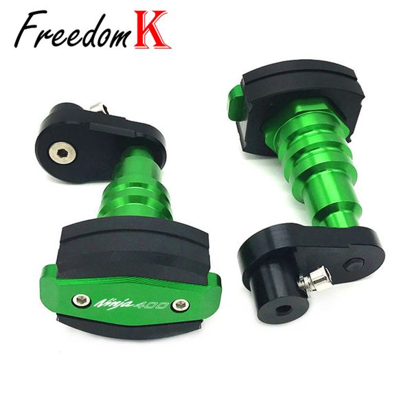 

для ninja400 ниндзя 400 2020 2020 мотоцикл cnc падение защиты кадров slider обтекателя guard краш pad protector