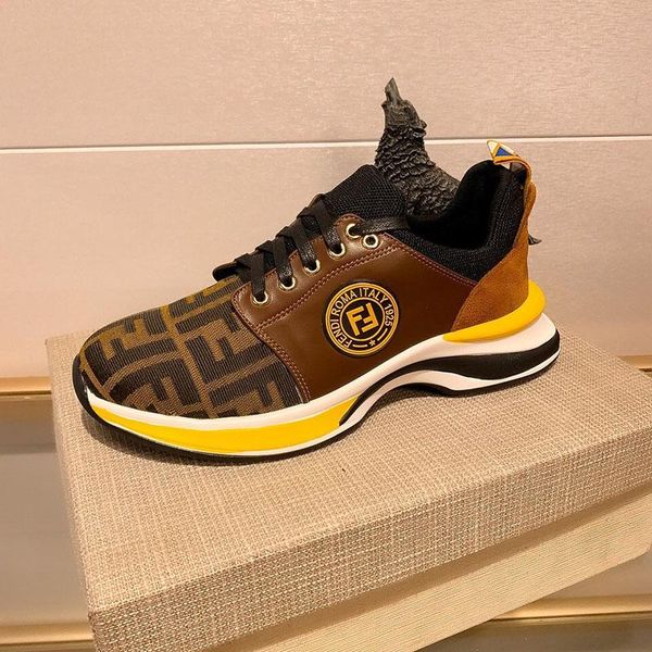 

092 men's designer casual sports shoes, fashion brand outdoor casual shoes, original box packaging fast delivery, Black