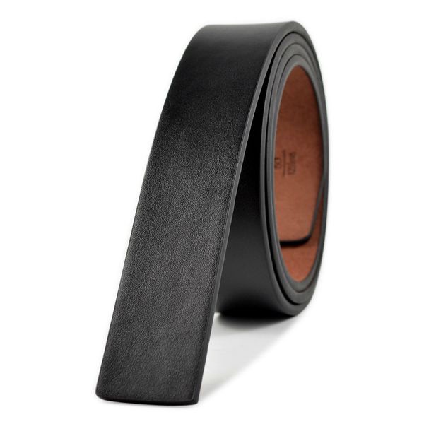 

new no toothless buckle belt,head men's belt metal permanent 3.5cm men fashion belts, Black;brown
