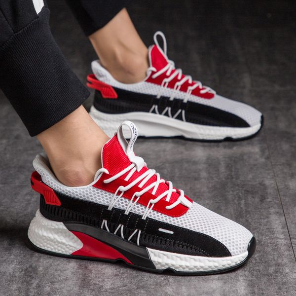 

2020 new mesh men's sneakers casual sneakers men's shoes lightweight comfortable breathable walking sneakers zapatillas hombre