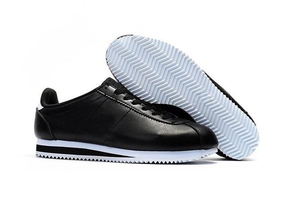 

высокое качество горячие новые бренды повседневная обувь hococal кортез обувь досуг раковины обувь кожа мода на открытом воздухе кроссовки р, Black