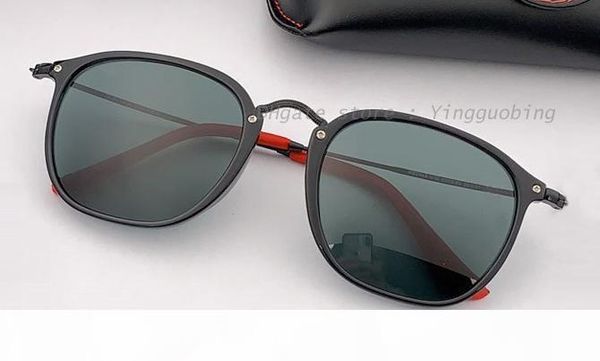 

i designer sunglasses women 2019 square vintage frame mercury gradient uv400 sunglasses retro glasses fashion 2448m len, White;black