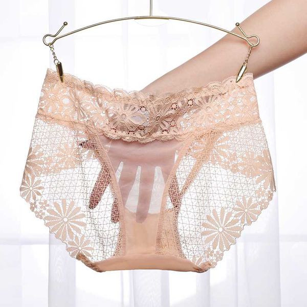 

lace panties female white collar middle waist women underwear, Black;pink