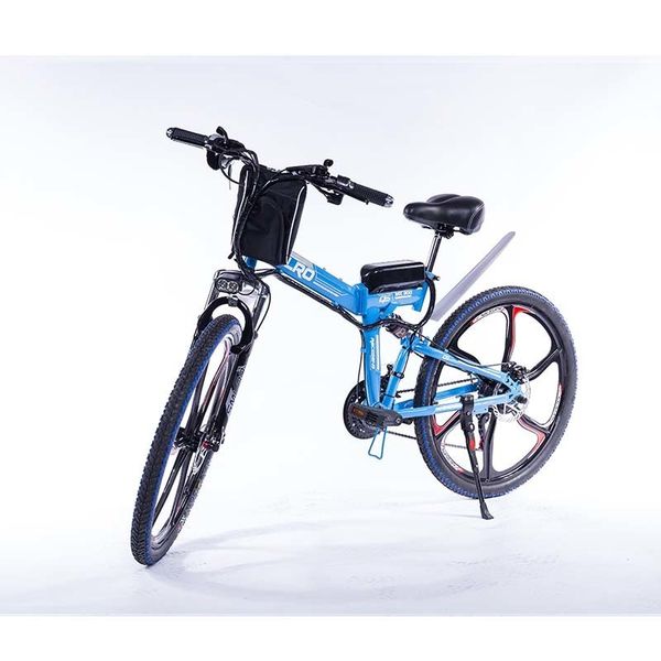 

2020 est aluminum alloy 350w 48v folding electric e bike from factory directly, Silver;blue