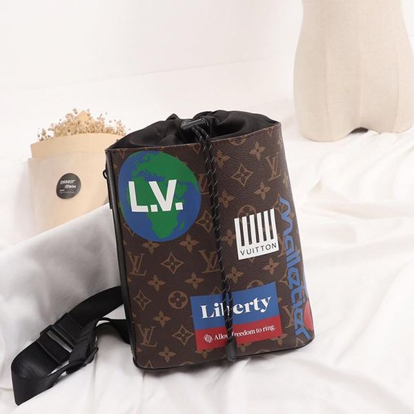 

new arrival sac bandouli Ã¨re womens luxury designer leather bucket bag handbag drawstring shoulder bag messenger crossbody bags drop ship