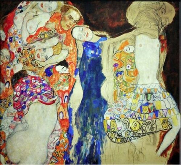 

gustav klimt classic art danae home decor handcrafts /hd print oil painting on canvas wall art canvas pictures 4305