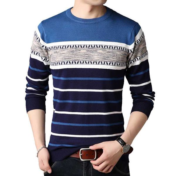 

brand-sweater 2020 autumn winter warm pullover knitted striped sweater striped mens knitwear sweaters clothing, White;black