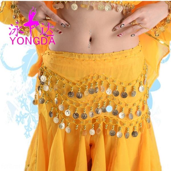 

2020 танец живота 128 монет для взрослых начинающих практиковать 2020 пояса танец живота талии цепи шифон висит монет талии цепочку, Black;red