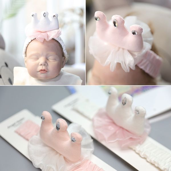 

эластичные ювелирные изделия головного убора ребенок 2020 новых корейский стиль детских аксессуаров девичьих волосы группы головного убор во, Slivery;white