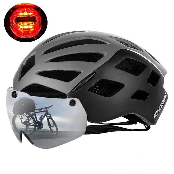 

mountain bike riding glasses helmet integrated bicycle bicyclecamera bicycle molding warning light cpsc certified riding helmet j662