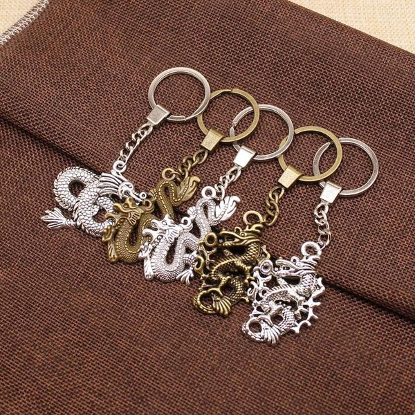 

chinese key chain animal diy handmade gifts keychain pendant, Silver