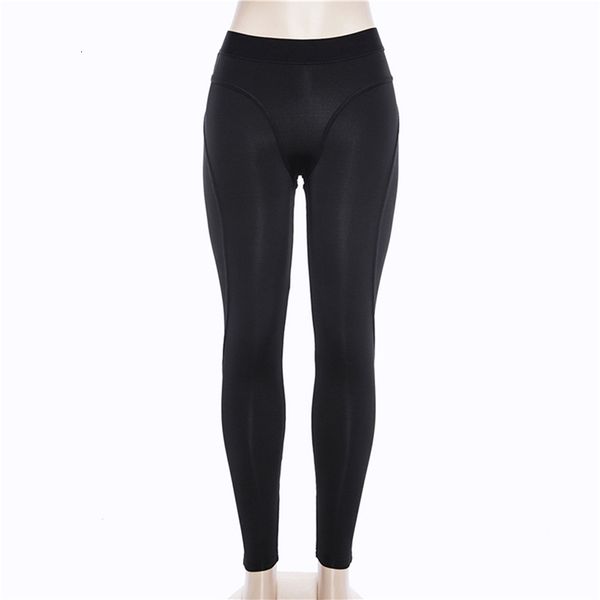 

fashion womens slim polyester bodycon bandage long pants trousers female fitness pants skinny long pants leggins ladies kh844983, Black