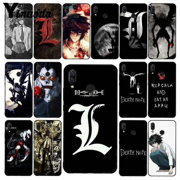 

yinuoda anime manga death note ryuk phone case for xiaomi redmi note 7 5 4 redmi 5plus 6a note8 4x note8pro