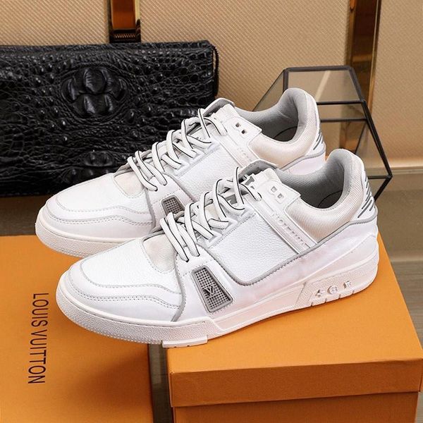

luxury design men sneakers casual shoes walking sports trainers chaussures pour hommes fashion type mens shoes casual luxury design lace -up, Black