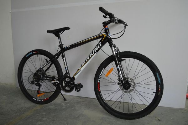 

mountain bike long-term supply 26-inch mountain bike 21/27 variable speed bicycle aluminum alloy double disc brake mountain bike
