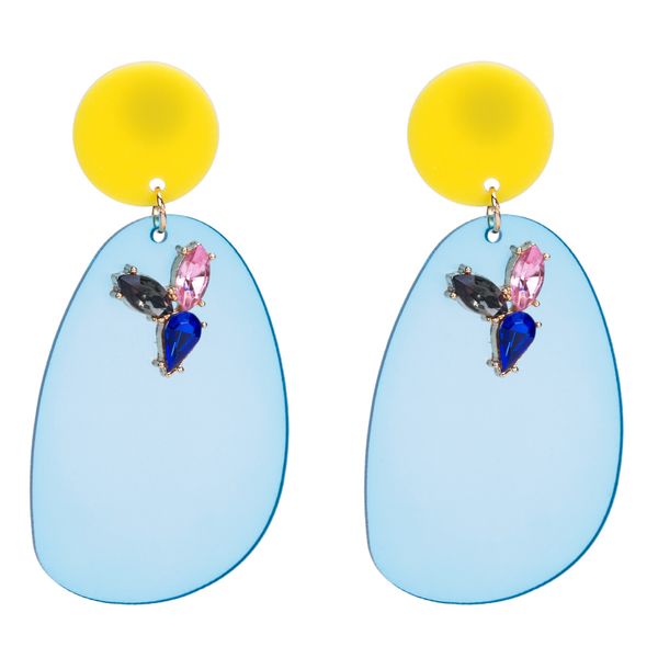 

board drop earrings for women luxury boho personality multilayer dangle earrings sector ethnic vintage geometric fashion jewelry wholesale, Silver