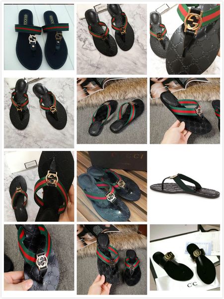

2020 new summer women's floral slippers female's flip flops flowers slippers pvc sandals camellia jelly shoes beach shoes 36-45, Black