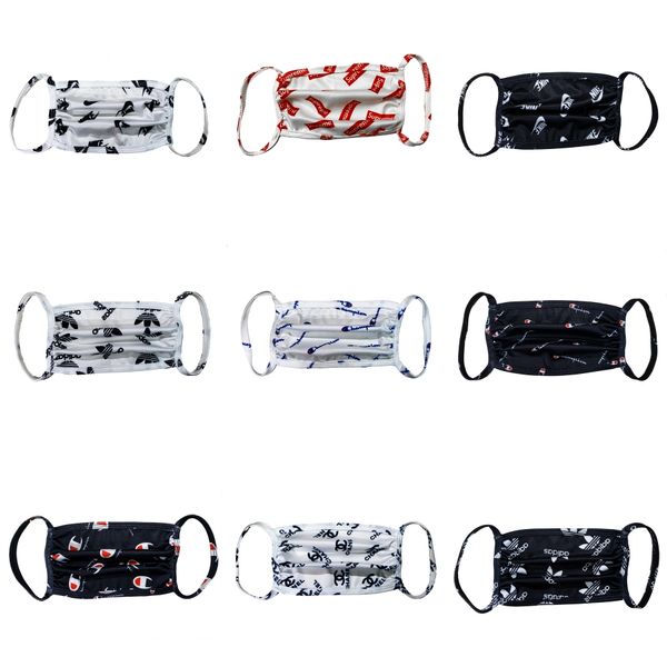 

lady fashion face masks chiffon spring summer breathable masks washable reusable mask for elegant women sunscreen cycling mask dhb199#867, Blue;pink