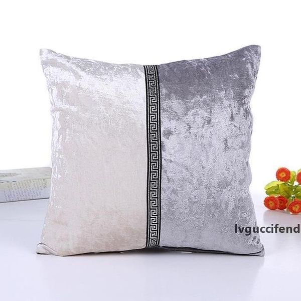 

velvet pillow case 45*45cm decorative throw pillow case cafe home decor cushion back cushion cover sofa pillowcases
