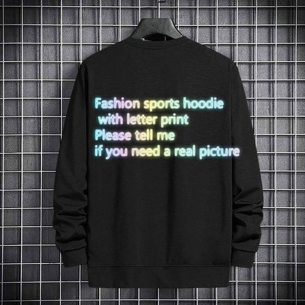 

active mens new hoodies spring autumn pullover sweatshirts with air letters fashion men hoodies clothing -5xl 1, Black;brown