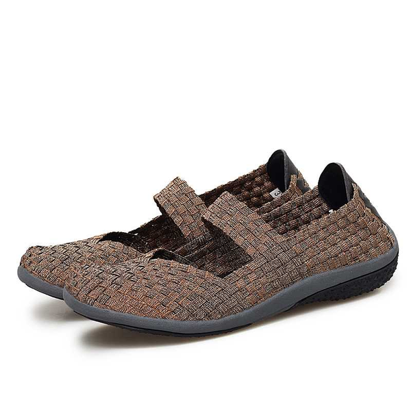 

casual shoes woman sneakers summer flat shoes breathable mesh women vulcanize soft bottom women woven, Black