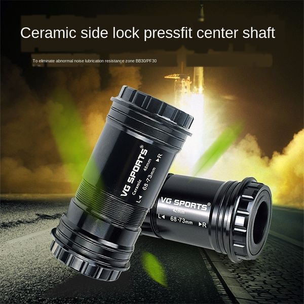 

ceramic lock press-in central shaft bb30 pf30 mountain accessories bicycle road bicycle ceramic central shaft accessories