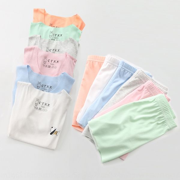 

020 children's seamless sleeveless casual suit hurdle baby vest shirt vest seamless baby shirt ultra-thin, Blue