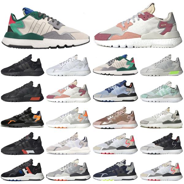 

2020 new nite jogger men women running shoes triple black white joggers outdoor mens womens trainers sports sneakers runners size 36-45