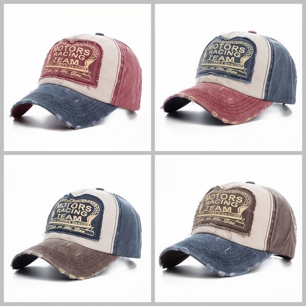

cloth color matching baseball cap moto washed old sun hat baseball cap, Blue;gray