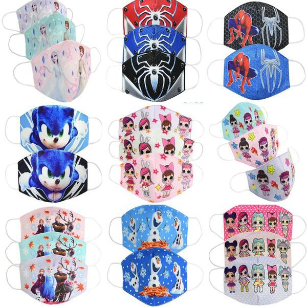

suprise cartoon character masks lol washable reusable masks dress face nose mask cover suprise cartoon cotton comfortable new arrival iprayt