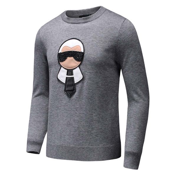 

sweater pullover 2020 men's brand casual multi-color fashion simple sweater men's comfortable pullover o neck men's sweater, White;black