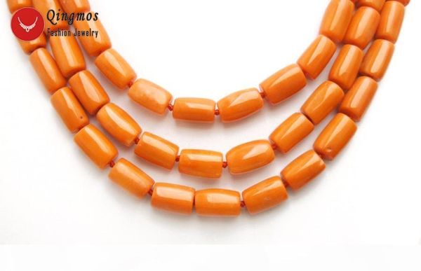 

wholesale natural orange 3 strands coral necklace for women with genuine 10-12mm thick slice coral chokers necklace 18-20" jewelry, Golden;silver