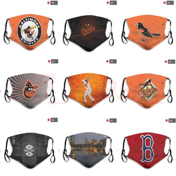 

5 layers dust mask rugby team baseball team breathable 3d personalized custom face designer masks can mix order please leave a message, Black