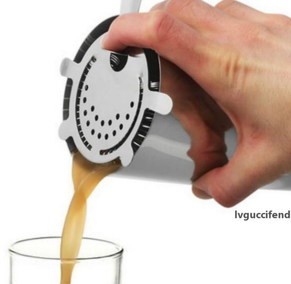 

new wine aerator bar ice cocktail strainer wire mixed drink stainless steel bartender tools wine colander filter