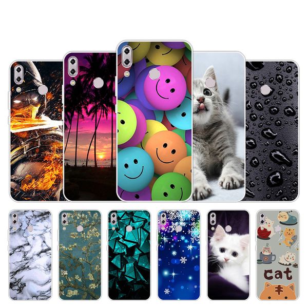 

phone case for asus zenfone max m1 zb555kl plus m1 / x018d m2 zb633kl 4 max zc520kl silicone slim for asus ze520kl zc554kl shell