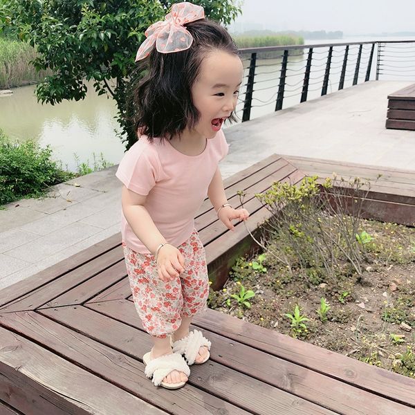

6i9ks children t-shirt children's t-shirt candy coat candy 2020 summer new korean version baby girls candy-colored coat cute backless b, Blue