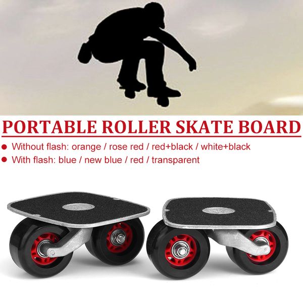 

skateboard portable drift board for ine roller road driftboard skates anti-skid skate board sports fitness equipment