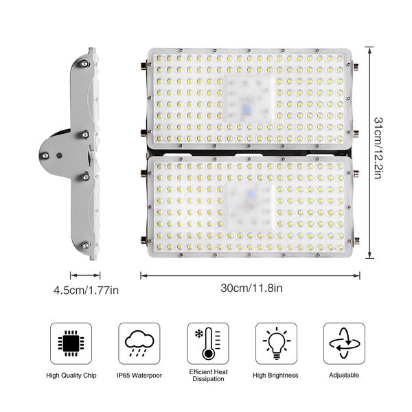 

super brightness 200w cool white led panel lamp outdoor park patio stadium yard square modern generation module led flood lights