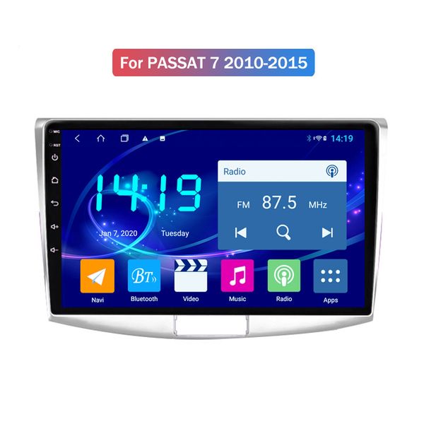

новейший блок android 9 4gb + 64gb автомобиля экрана gps-навигация для vw passat b7 2010-2015 автомобильный радиоприемник автомагнитол