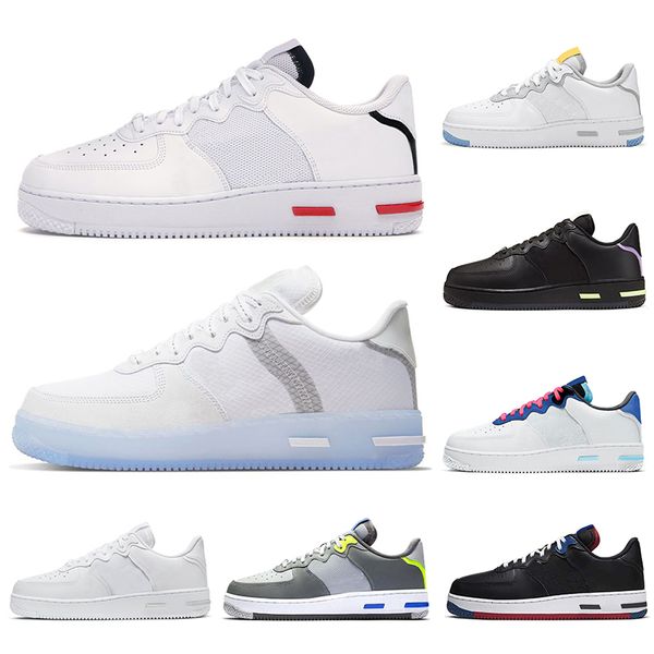 

react 1 men women running shoes light bone white black red smoke grey usa outdoor mens womens trainers sports sneakers runners 36-45