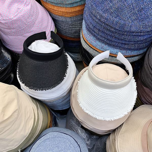 

hair band sunshade cap sun hat sun hat hair band sunshade cap, Blue;gray