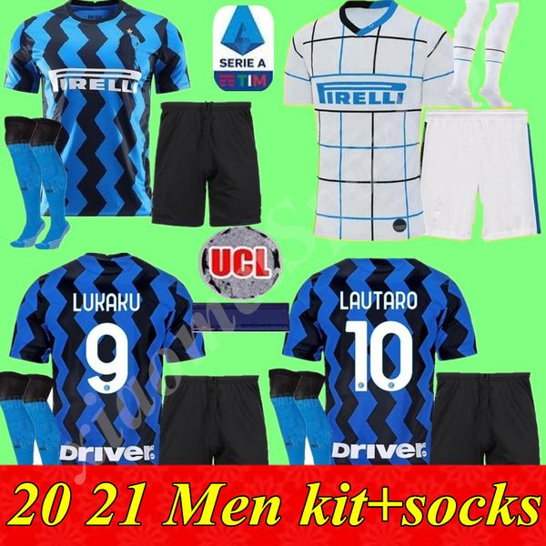 

men kit 2020 2021 inter milan soccer jersey home away 3rd eriksen lukaku lautaro alexis 20 21 skriniar godÃ­n football shirts uniforms, Black